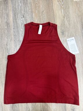 lululemon athletica Red striped tank